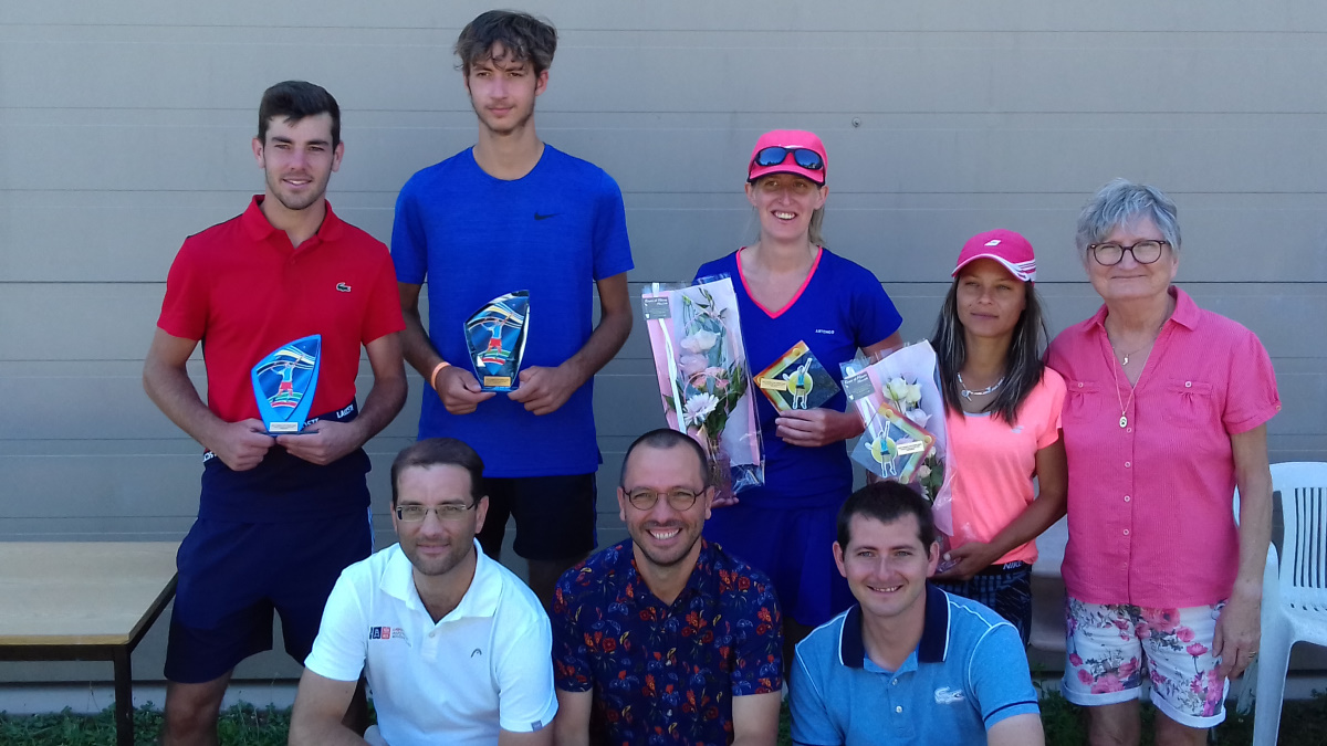 SAINT-PRIEST | Les vainqueurs de l’open de tennis de l’ASPTT Grand Lyon sont connus