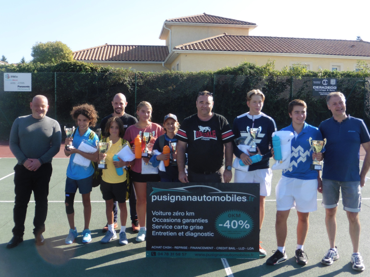 PUSIGNAN | L’Open jeunes de tennis a rendu son verdict