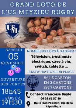 NEWSESTLYONNAIS LOTO MEYZIEU RUGBY