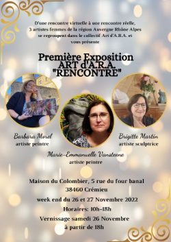 affiche exposition ART d&rsquo;A.R.A.
