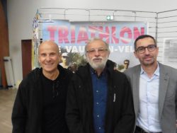 Trois des cinq présidents du club durant ces 30 ans