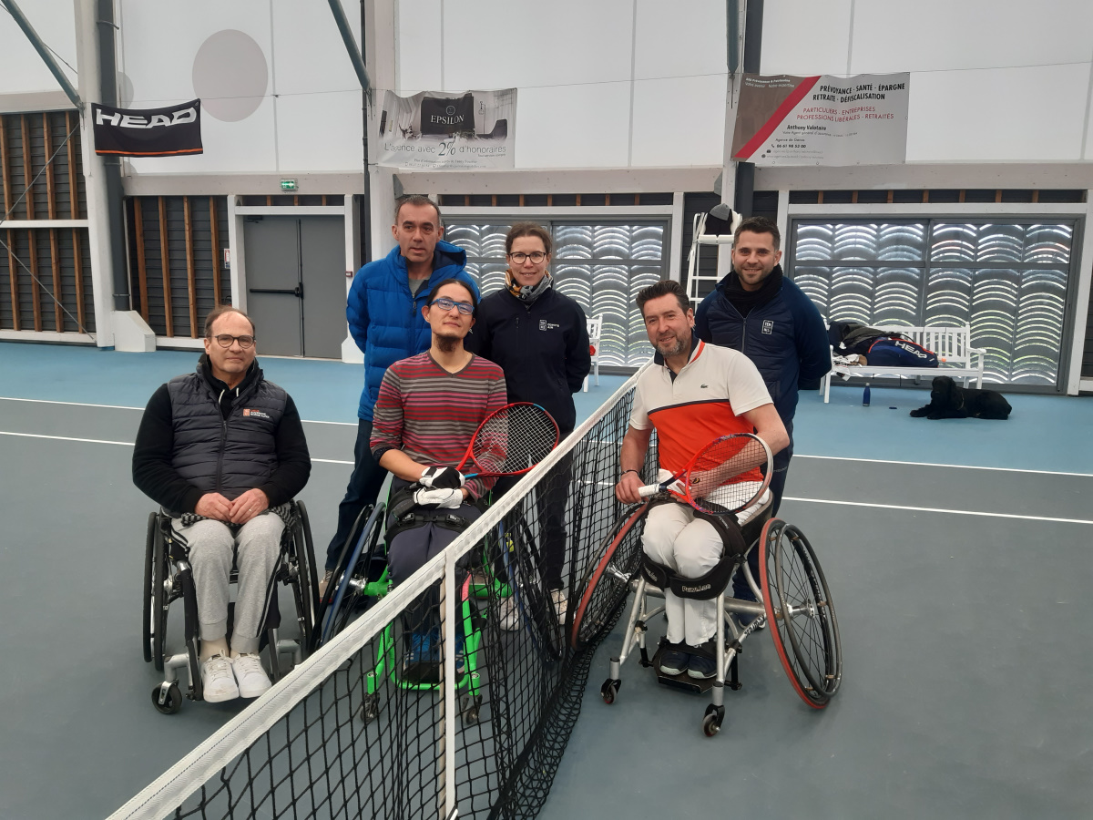 GENAS | Un week-end de tennis fauteuil