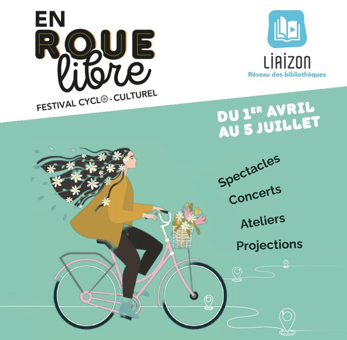 PAYS DE L’OZON |  » En roue libre  » festival cyclo-culturel