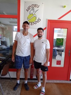 M&rsquo;Sakni Rafed (3) – Azar Florian (4) 4ème série Messieurs