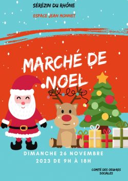 AFFICHE MARCHE DE NOEL 26.11.23