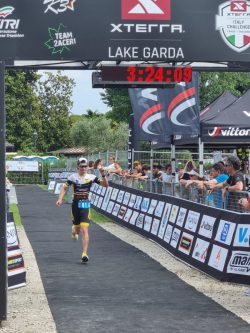 arrivée xterra lac de garde, qualification pour les championnats du monde