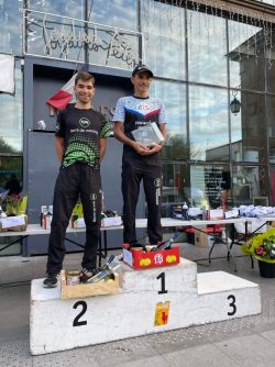 un objectif atteint partager un podium avec Nicolas Durin