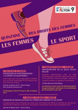 Affiche Quinzaine des Droits des Femmes